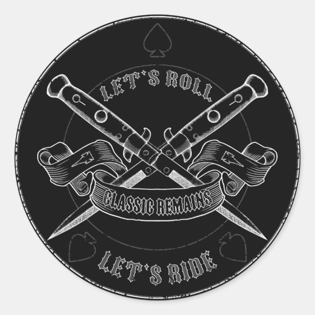 Adesivo Restos Clássicos (Frente)