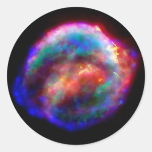 Adesivo Restos de Supernova de Kepler Foto do Espaço da NA