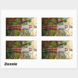 Adesivo Retangular 1rua Martírio de Ruas. Sebastian (M 013)