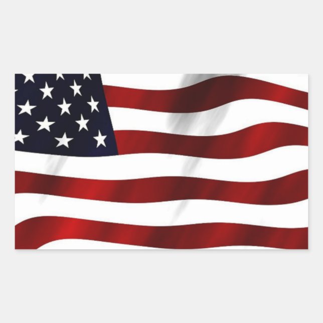 Adesivo Retangular A América, atualmente, vetou o poder da América (Frente)