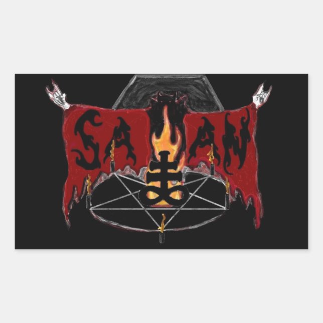 Adesivo Retangular A Conjuração (Frente)