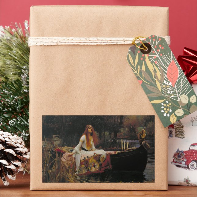 Adesivo Retangular A Dama de Shalott: Uma História de Fantasma Céltic (Feriado)