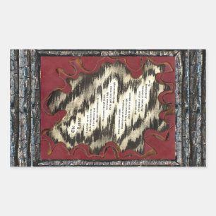 Adesivo Retangular A escada