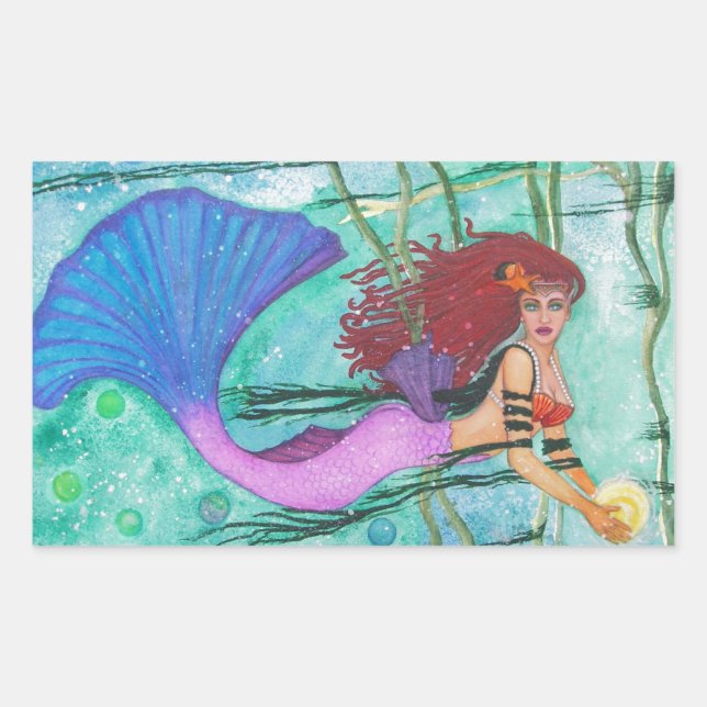 Adesivo Retangular A Esfera do Mar (Frente)