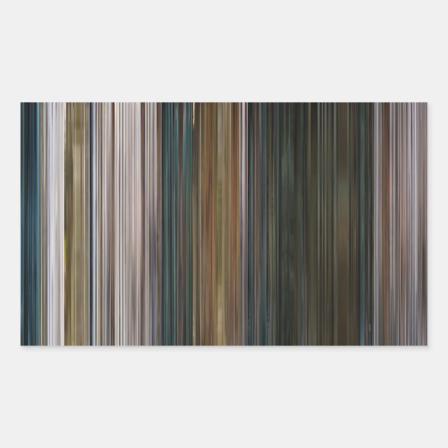 Adesivo Retangular A Garota Que Esperou Código De Barras (Frente)