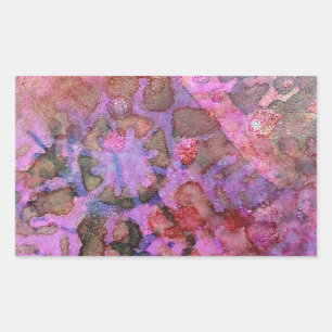 Adesivo Retangular Abstrato