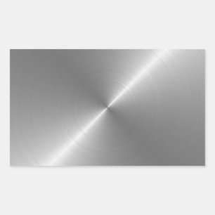 Adesivo Retangular Aço