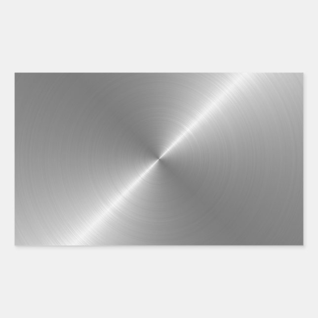 Adesivo Retangular Aço (Frente)