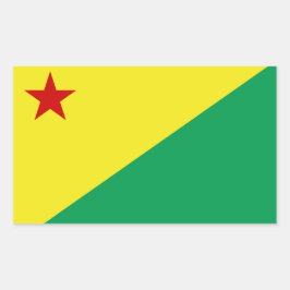 Adesivo Retangular Acre state