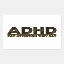ADHD Preste atenção a eles