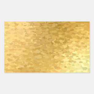 Adesivo Retangular Adicione seu Modelo de Vazio Elegante de Corações