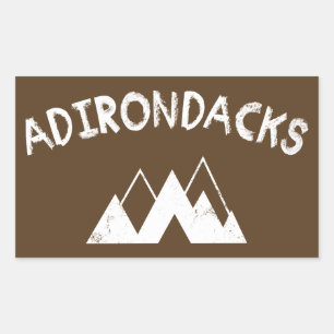 Adesivo Retangular Adirondacks