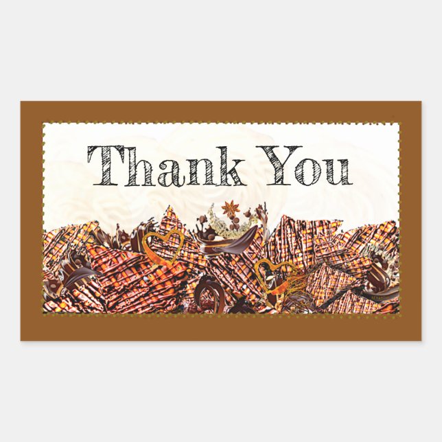 ADESIVO RETANGULAR ADOCICAÇÃO DE DOMINGO DO CHOCO-LATO (Frente)