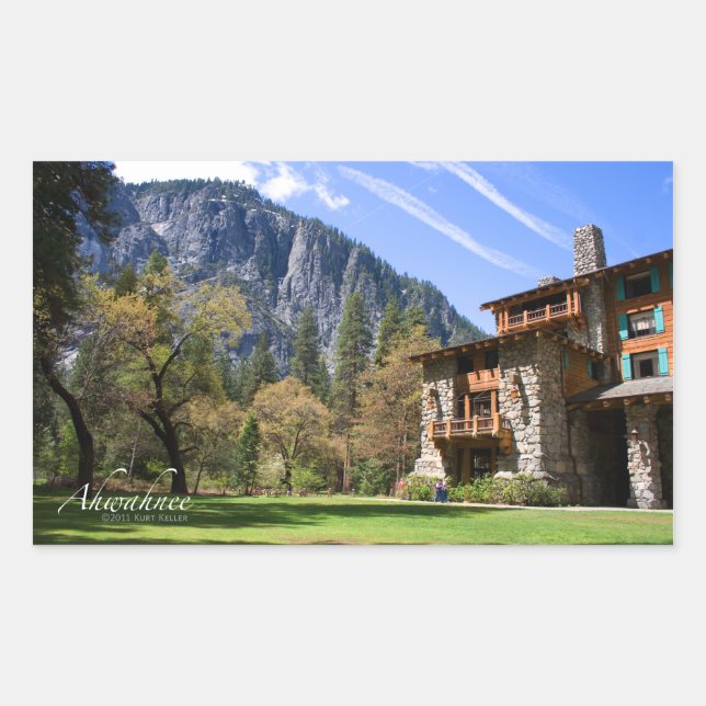 Adesivo Retangular Ahwahnee (Frente)