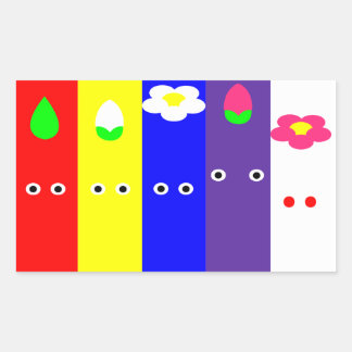 Adesivo Retangular Ai No Uta Sticker