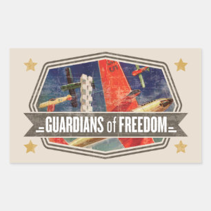 Adesivo Retangular Airshow