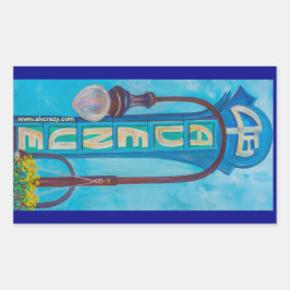 Adesivo Retangular Alaska 4.ª Avenida. Vinheta-Mágica