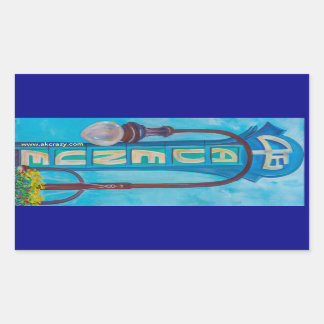 Adesivo Retangular Alaska 4.ª Avenida. Vinheta-Mágica