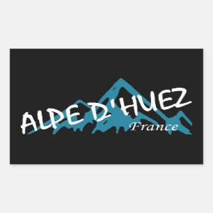 Adesivo Retangular Alpe d’Huez France Mounties