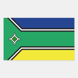 Adesivo Retangular Amapa state