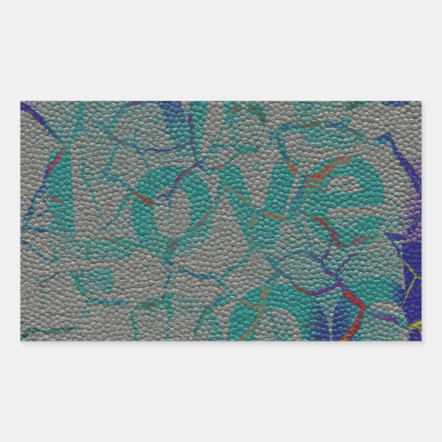 Adesivo Retangular Amor (Frente)