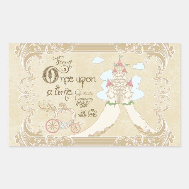 Adesivo Retangular Amy Jo Rectangle Sticker (Frente)