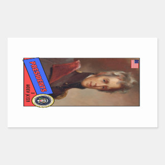 Adesivo Retangular Andrew Jackson Baseball Card