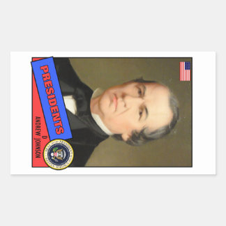 Adesivo Retangular Andrew Johnson Baseball Card