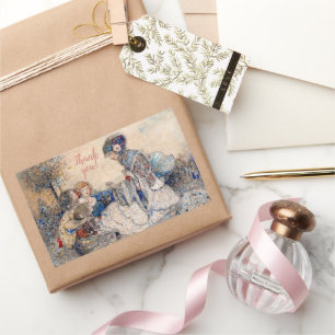 Adesivo Retangular Annie French A Fairytale