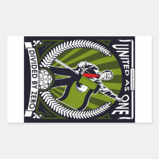 Adesivo Retangular Anônimo