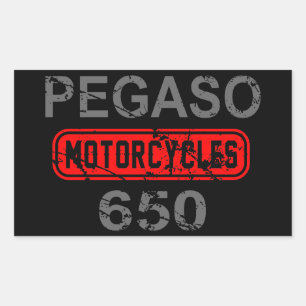 Adesivo Retangular Aprilia Pegaso 650