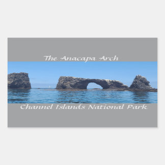 Adesivo Retangular Arca Anacapa