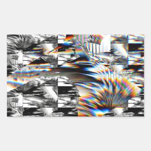 Adesivo Retangular Arco-Íris Assalto