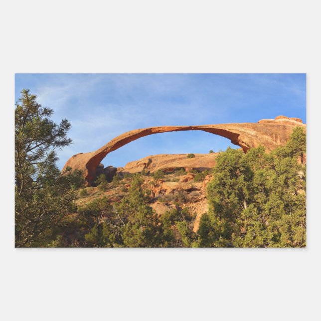 Adesivo Retangular Arco Paisagístico no Parque Nacional dos Arcos (Frente)