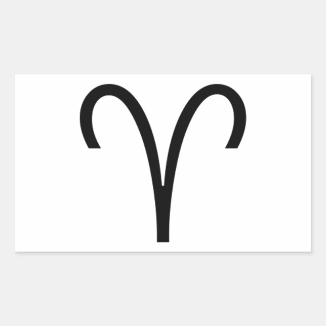 Adesivo Retangular Aries (Frente)