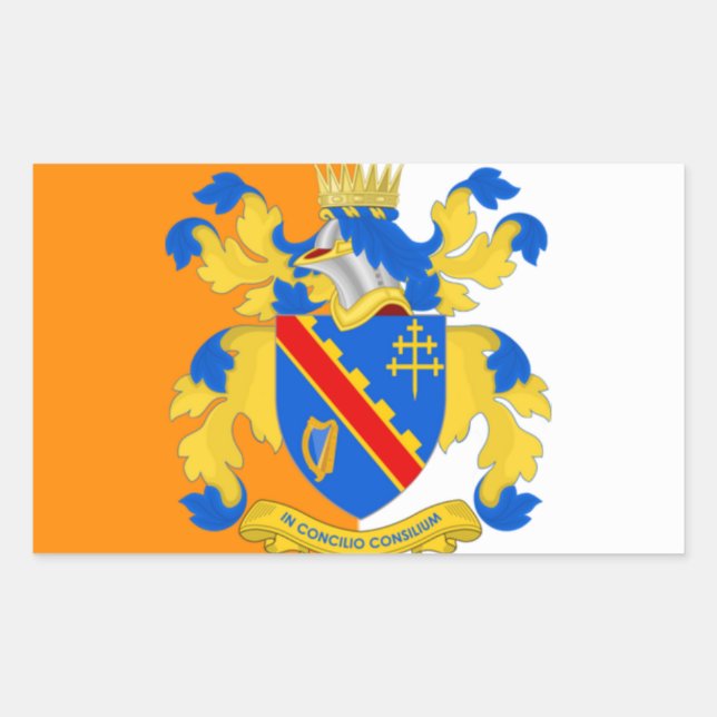 Adesivo Retangular Armagh Stickers (Frente)