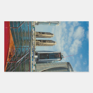 Adesivo Retangular Arranha-céus em Dubai Marina