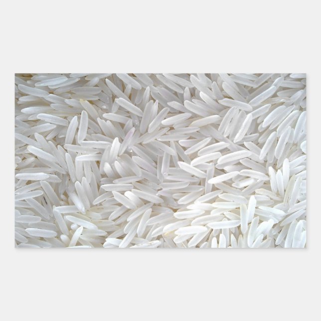 Adesivo Retangular Arroz Delicioso (Frente)