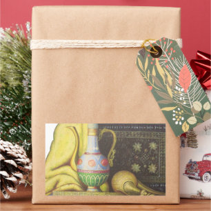 Adesivo Retangular Artefatos Egípcios: Segredos dos Faraós