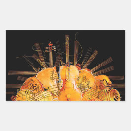 ADESIVO RETANGULAR AS CORDAS DE SOL