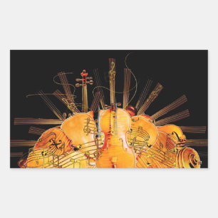 ADESIVO RETANGULAR AS CORDAS DE SOL