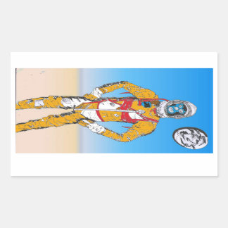 Adesivo Retangular Astro Lucha