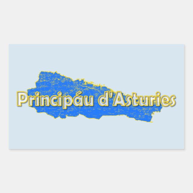 Adesivo Retangular Astúrias (Frente)
