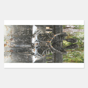 Adesivo Retangular Até A Morte Nos Fazer Parte... Nong Khai, Tailân