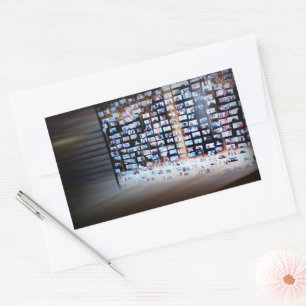 Adesivo Retangular Atravessando fronteiras online