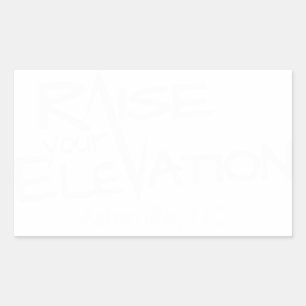 Adesivo Retangular Aumento branco seu fundo do espaço livre do
