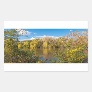 Adesivo Retangular Autumn Along Minnesota