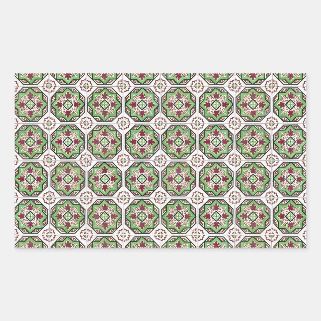 Adesivo Retangular Azulejos cerâmicos (Frente)