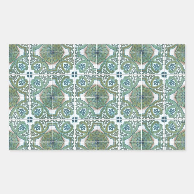 Adesivo Retangular Azulejos cerâmicos (Frente)