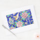 Adesivo Retangular Azulejos floridos (Envelope)
